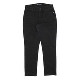 LEVI'S 529 Womens Jeans Black Regular Straight Denim W31 L32 Stylish Zip Closure