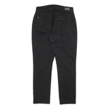 LEVI'S 529 Womens Jeans Black Regular Straight Denim W31 L32 Stylish Zip Closure