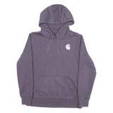 CARHARTT Womens Purple Hoodie M Cotton Blend Casual Pullover Sweatshirt