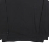 DKNY Womens Black Cotton Blend Crew Neck L Sweatshirt DKNY SPORT Logo
