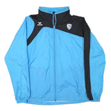 ERIMA Mens Blue & Black Lightweight Sports Jacket L Polyester Blend Zip