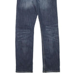 LEVI'S Mens Regular Blue Denim Rinse Jeans W32 L29 Classic Zip Pockets
