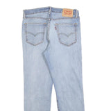 LEVI'S 541 Mens Jeans Blue Regular Straight Denim Light W32 L30 Classic Fit Zip
