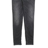 GUESS Womens Jeans Black Slim Skinny Denim Medium W26 L30 Stylish Zip Closure