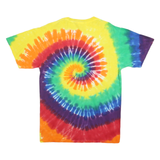 PORT & COMPANY Mens Yellow & Multi San Francisco Giants Tie Dye T-Shirt M Short