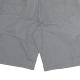 DICKIES Mens Shorts Grey Cargo Cotton L W40 Workwear Pockets