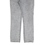 LEVI'S 511 BIG E Mens Jeans Grey Slim Straight Denim Medium W32 L32 Zip