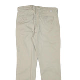 LEVI'S Mens Cotton Blend Beige Regular Fit Straight Trousers W32 L29 Casual