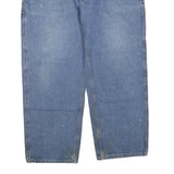 CARHARTT Womens Blue Regular Fit Straight Denim Light W40 L30 Workwear Cotton