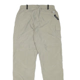 THE NORTH FACE Womens Regular Beige Cargo Zip Trousers W25 L28 Outdoor Utility