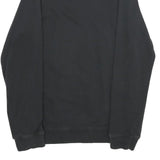 ADIDAS Mens Black Originals Crew Neck S Cotton Logo Sweatshirt Casual