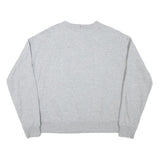 DKNY Mens Grey Cotton Blend Crew Neck M Sweatshirt Colour Block Logo Pullover