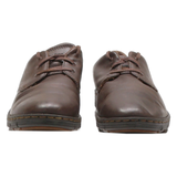DR MARTENS Backline Lo Derby Shoes Brown Leather Mens UK 8