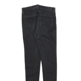 LEVI'S 720 Womens Jeans Black Slim Skinny Denim Medium W28 L32 Stretch Comfort