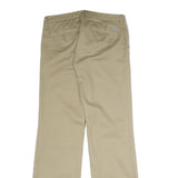 CARHARTT Womens Cotton Blend Beige Relaxed Straight Trousers W31 L32 Casual