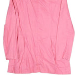 ARC Womens Pink Jacket 12 Polyester Blend Button Closure Classic Fit Plain