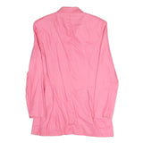 ARC Womens Pink Jacket 12 Polyester Blend Button Closure Classic Fit Plain