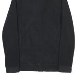 ADIDAS Womens Black & Pink Zip Jacket M Polyester Blend Plain Sports Activewear