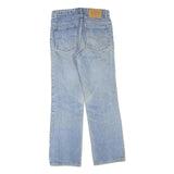 LEVI'S Mens Regular Blue Denim Straight Jeans W30 L30 Classic Cotton Blend Zip