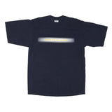CHAPS RALPH LAUREN Mens Navy Blue Graphic T-Shirt M Short Sleeve Crew Neck