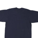 CHAPS RALPH LAUREN Mens Navy Blue Graphic T-Shirt M Short Sleeve Crew Neck