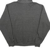 CHAMPION Mens Grey Sac State Zip Hoodie L Cotton Blend Casual Sports Sweatshirt