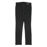 LEVI'S 510 Mens Slim Black Denim Dark W30 L32 Stretch Cotton Blend Jeans