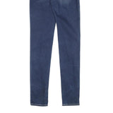 LEVI'S Womens Slim Blue Denim Jeans W24 L30 Zip Stylish Cotton Blend