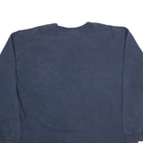 CARHARTT Mens Blue Long Sleeve Crew Neck Pocket T-Shirt 2XL Cotton Comfortable