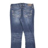 BKE Womens Blue Regular Fit Bootcut Denim Light Wash W32 L32 Stylish Casual