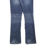 BKE Womens Blue Regular Fit Bootcut Denim Light Wash W32 L32 Stylish Casual
