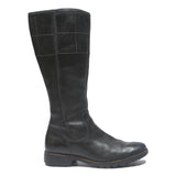 TIMBERLAND Mens Leather Black High Boots UK 8.5 Sturdy Durable Fashion