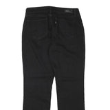 LEVI'S Womens Black Regular Straight Denim Jeans W28 L29 Classic Cotton Blend