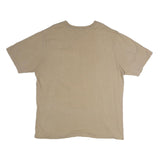 CARHARTT Mens Beige Pocket T-Shirt XL Short Sleeve Crew Neck Classic Cotton
