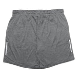 REEBOK Mens Shorts Grey Sports Casual L W32 Lightweight Polyester