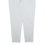 NIKE Mens Joggers White Slim Tapered L W32 L30 Sportswear Casual