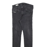 LEVI'S 519 BIG E Mens Jeans Black Slim Skinny Denim Medium W28 L29 Authentic