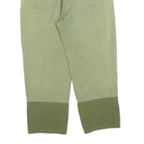 PROS BY CH Womens Jeans Green Relaxed Straight Denim Rinse W34 L28 Stylish
