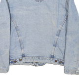 LEVI'S Mens Blue Denim Button Jacket M Cotton Regular Fit Vintage Classic