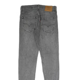 LEVI'S 512 Mens Slim Grey Denim Raw Zip Jeans W30 L32 Classic Style