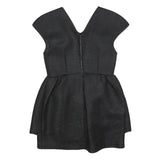 ALICE MCCALL Womens Black Bodycon Woven Mini Dress Polyester Blend S Lace Detail