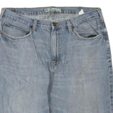 LEE Mens Shorts Blue Denim Straight Leg XL W38 Casual Summer Wear