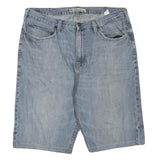 LEE Mens Shorts Blue Denim Straight Leg XL W38 Casual Summer Wear