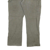 DICKIES Mens Green Regular Straight Denim Cotton Blend Medium W40 L32 Workwear