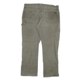 DICKIES Mens Green Regular Straight Denim Cotton Blend Medium W40 L32 Workwear