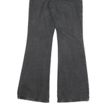 LEVI'S Womens Jeans Black Regular Flared Denim Medium W26 L31 Classic Style