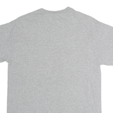 GILDAN Mens Grey Property Of Elizabethton Twins Graphic T-Shirt M Crew Neck