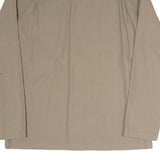 VANS Mens Beige & Black Button Cotton Blend Workwear Jacket L Casual Outerwear