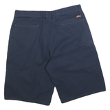 DICKIES Mens Shorts Navy Blue Casual M W34 Cotton Blend Workwear