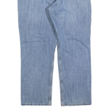CARHARTT Mens Jeans Blue Relaxed Straight Denim Medium W40 L32 Workwear Zip